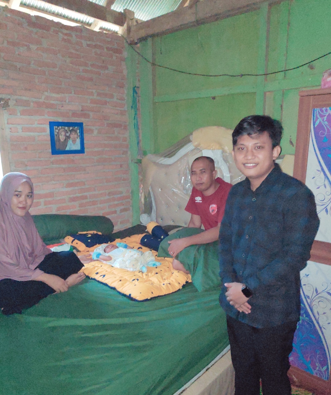 Pertemuan pertama dan kedua bersama ibu Sri